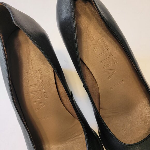 Wonders Leather Block Heel Pump - Picture 6 of 10